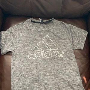 Grey adidas tshirt
